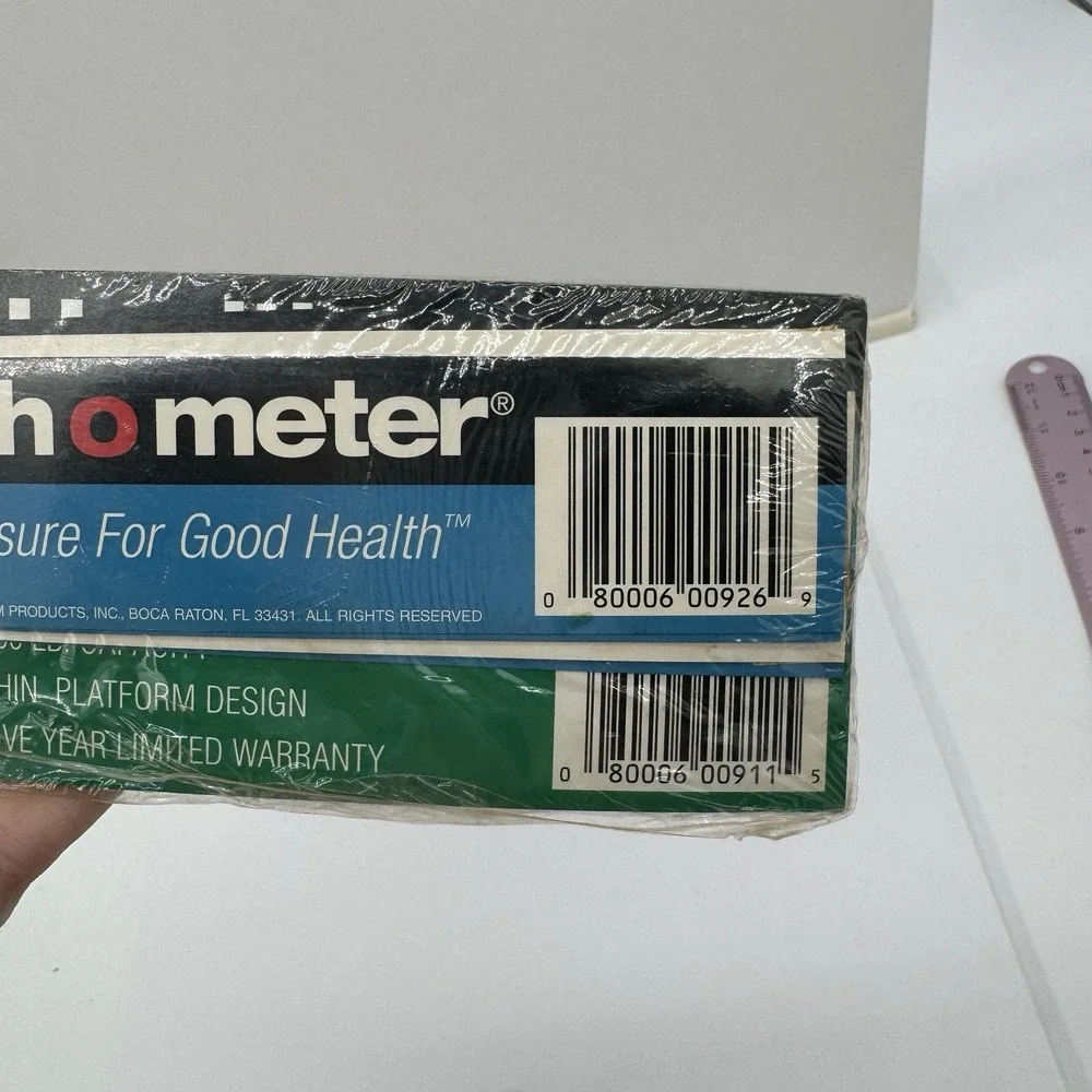 Vintage‎ Health O Meter Bath Scale Rail Cards June 2002 Sealed NOS
